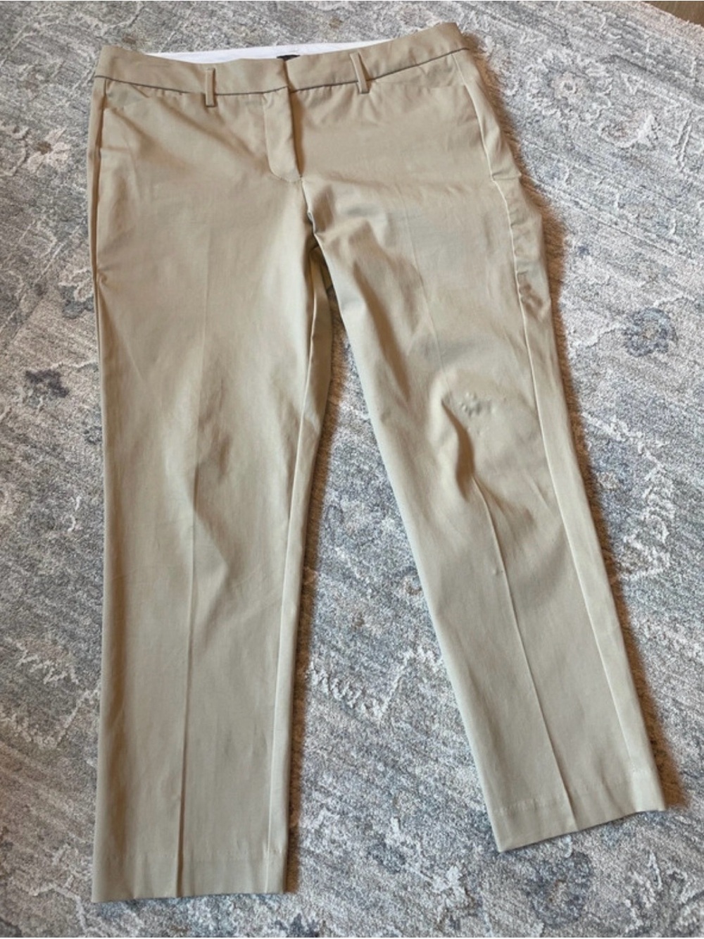 Worthington khaki ankle pants size 12